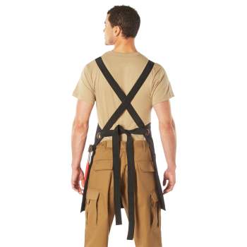 Rothco Canvas Full Work Apron Black 42028 - APLAZE