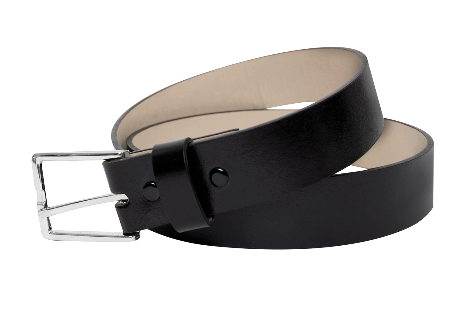 Rothco Bonded Leather Garrison Belt 1 1/4 Inch Black 4263