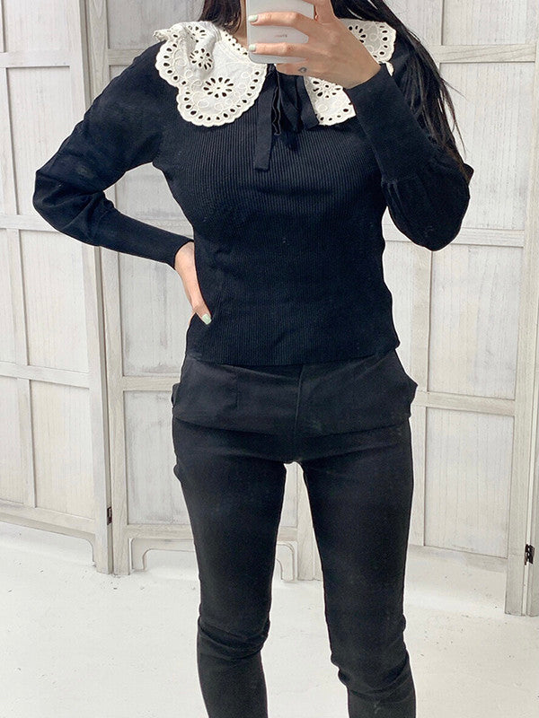 Zara Women's Blouse Black 4369 004 800 Z2