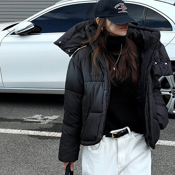 콘토벨 후드패딩점퍼