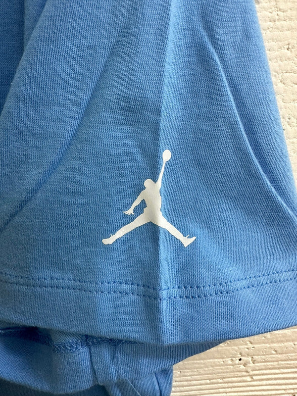 Nike Girl's Jodan 23 Rise-Up T-Shirt University Blue 45C200 B9F N4