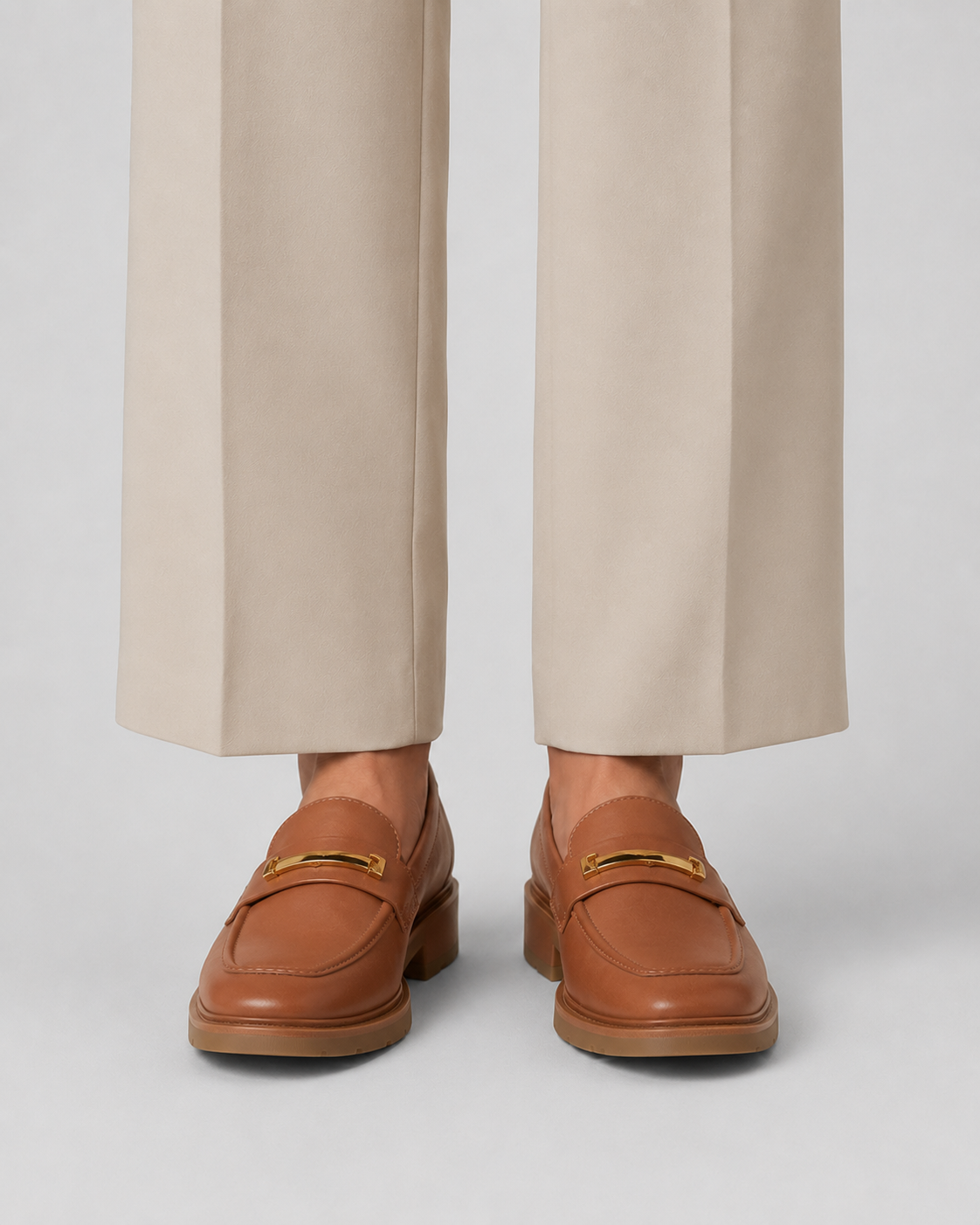 Rockport Women's Santana Bit Loafer Tan Leather CJ0687
