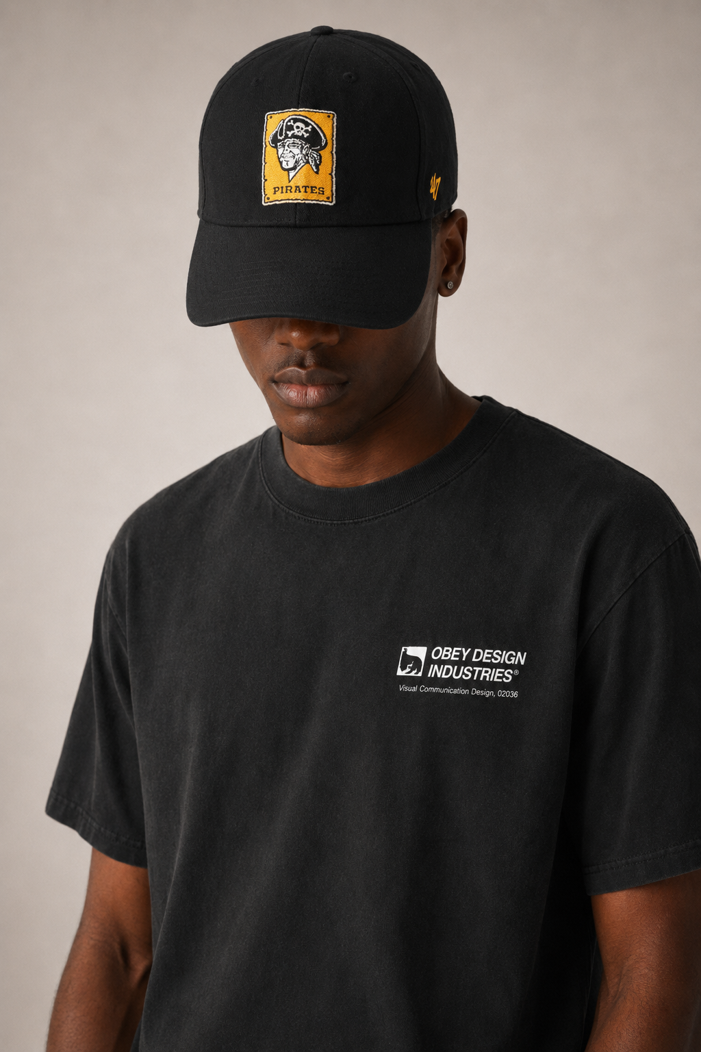47 Brand Pittsburgh Pirates Cooperstown ‘47 MVP Cap Black BCPTN-MVP20WBV-BK00