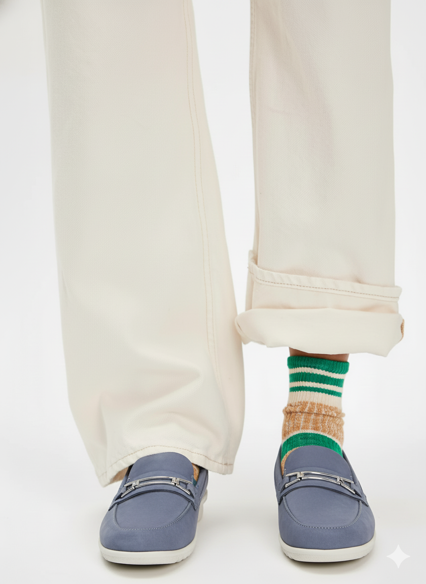 Rockport Aravon Womens Josie Bit Loafer Blue CI0140