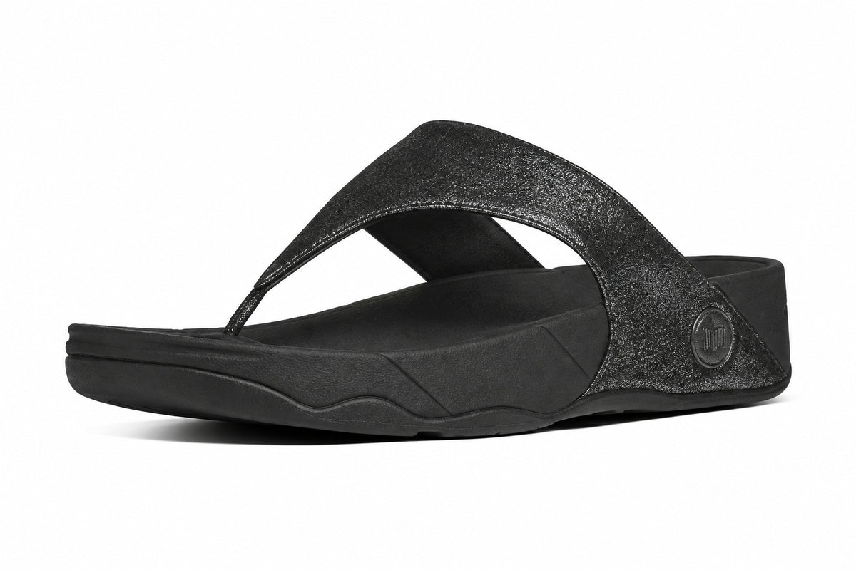 Fitflop Lulu Shimmersuede Black 505 001