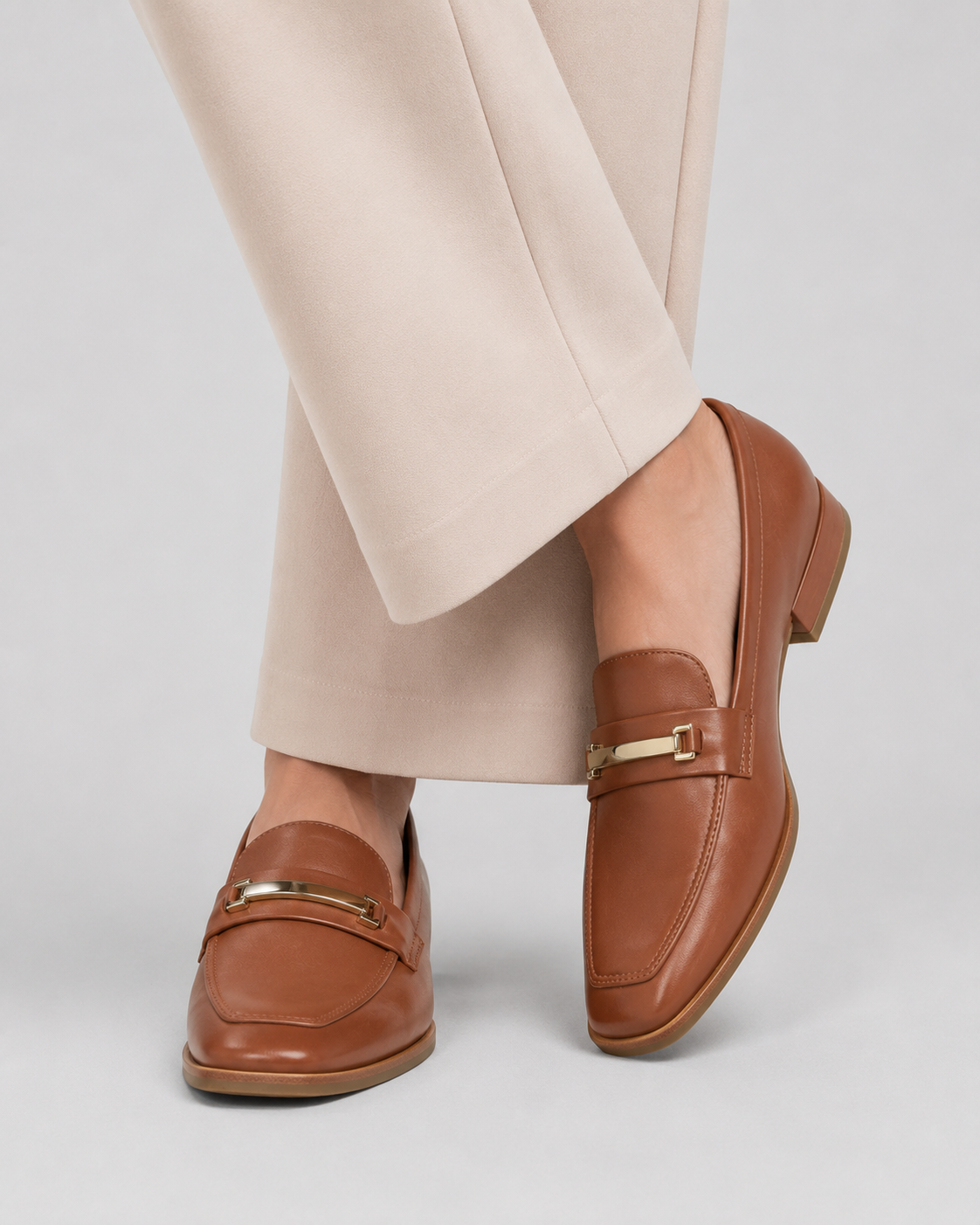 Rockport Women's Santana Bit Loafer Tan Leather CJ0687