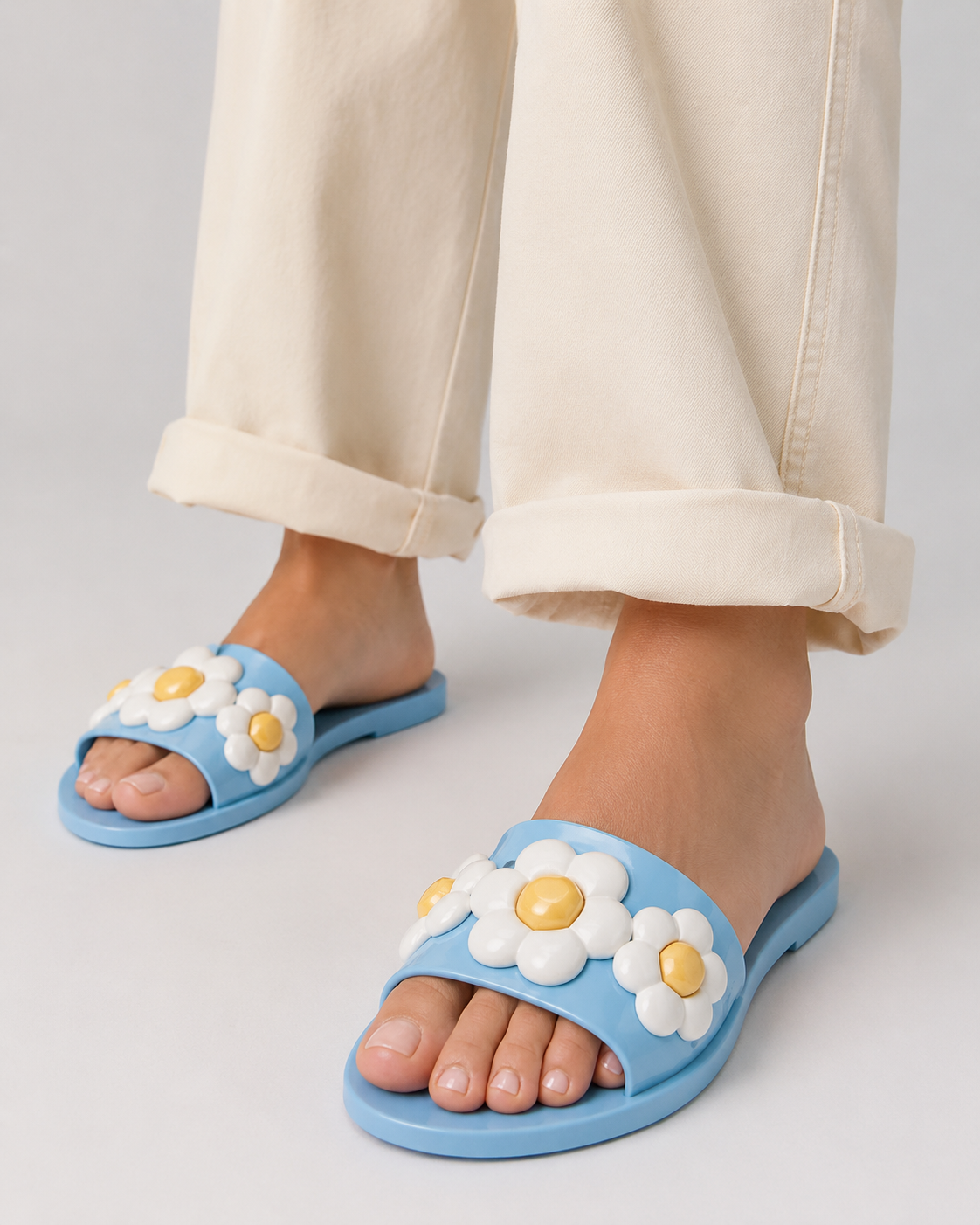Melissa Women's Babe Spring Blue/White 33876 AL269
