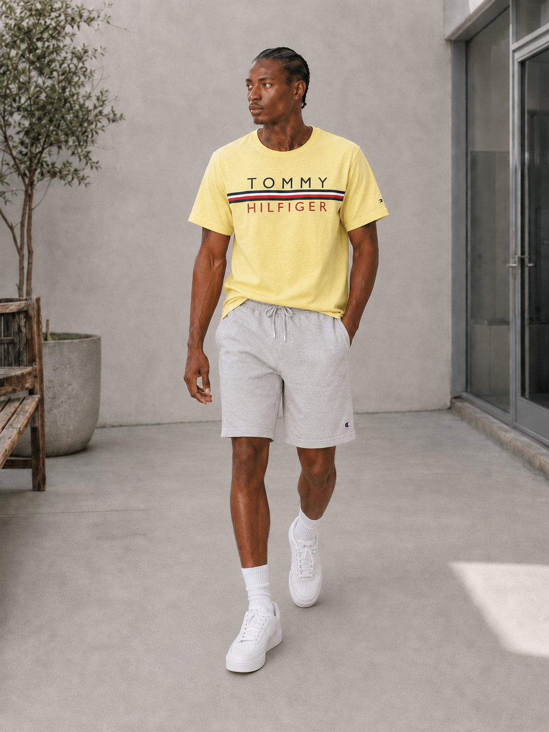 Tommy Hilfiger Brandy Short Sleeve T-Shirt Country Yellow 78J8756 741