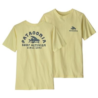 Patagonia Kids' Regenerative Organic Certified Cotton Graphic T-Shirt Isla Yellow 62174 AAIY P1