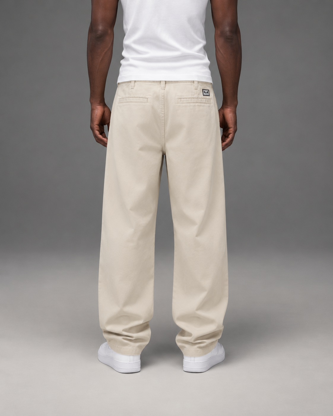 OBEY Bigwig Chino Pant Pigment Silver Grey 142020248 SIG