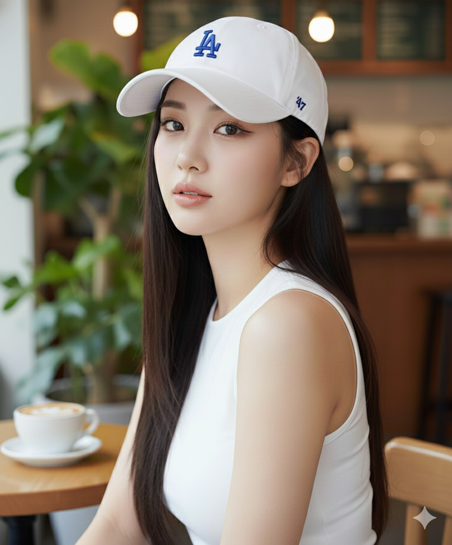 47 Brand Los Angeles Dodgers Clean Up Cap Chalk Flow B-FLOWC12YEQ-F9