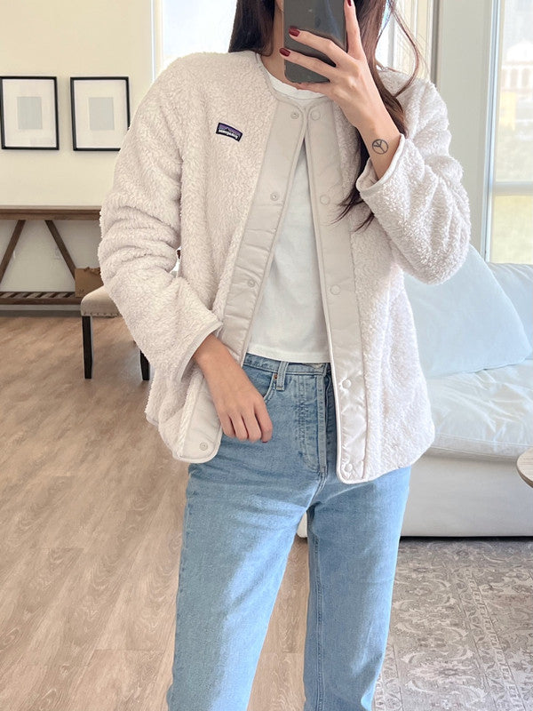 Patagonia Kids' Los Gatos Cardigan Jacket Cornice Grey 65440 CORG P1