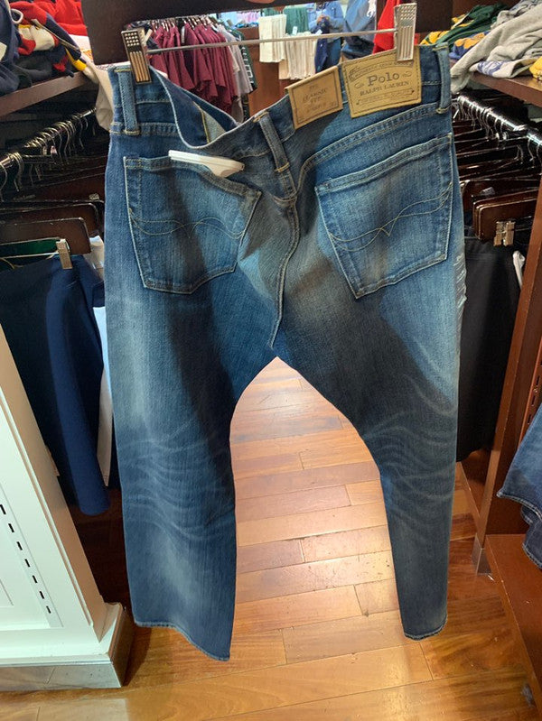 Polo Ralph Lauren Men's Classic Fit Stretch Denim Jeans Blue 710716227001 B11