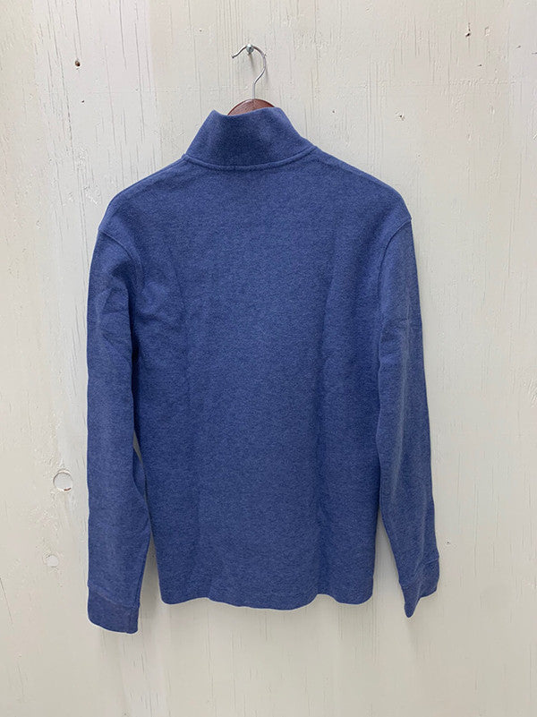 Polo Ralph Lauren Men's Half Zip Up Sweater Blue 710723158003 B14