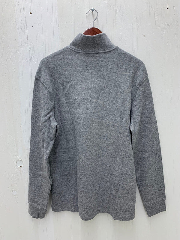 Polo Ralph Lauren Men's Half Zip Up Sweater Grey Heather 710723158018