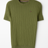 Tommy Hilfiger Women's Cable Short Sleeve Cable Knit Sweater Olive 76J3594 701 T11