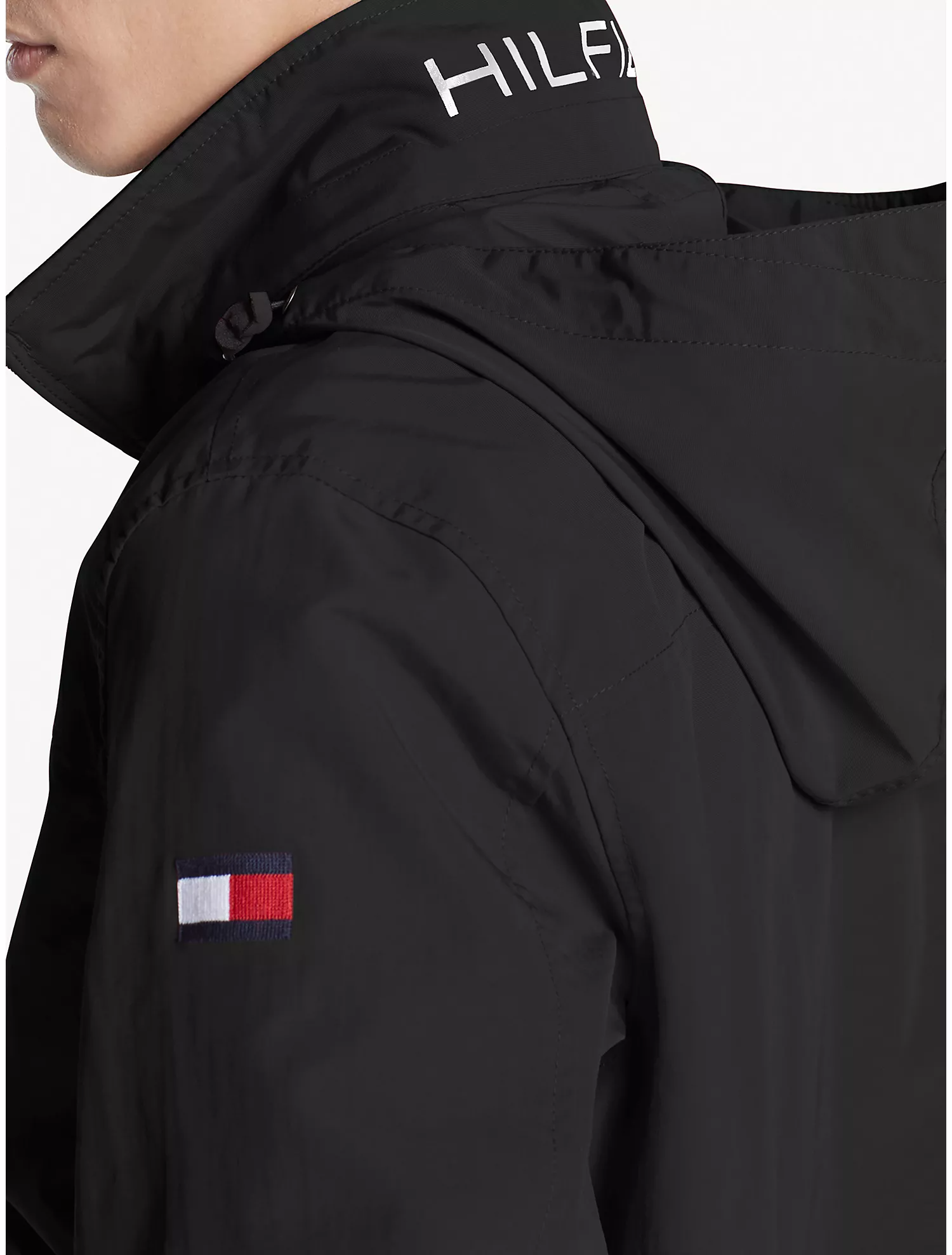 Tommy Hilfiger Men's Regatta Jacket Deep Black 7858429 012 - APLAZE