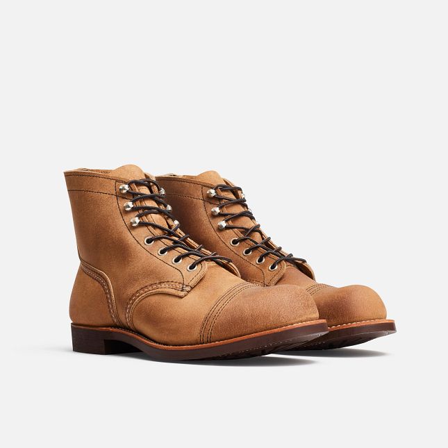 Red Wing Men's Iron Ranger 6-Inch Boot in Hawthorne Muleskinner Leather 8083