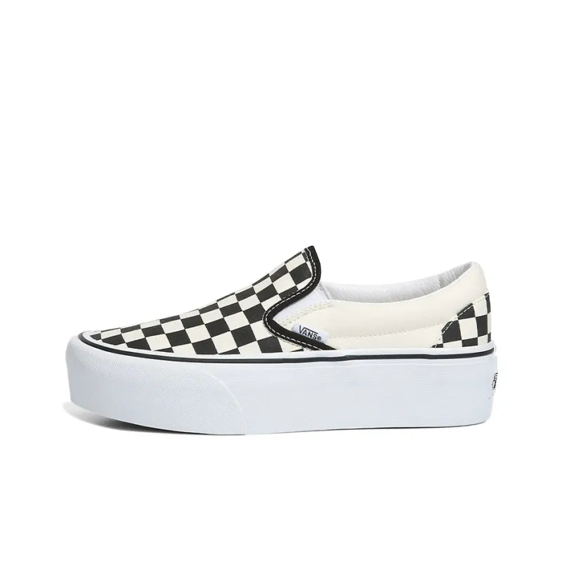 Vans UA Classic Slip-On Stackform Checkerboard Black/Classic White VN0A7Q5RTYQ