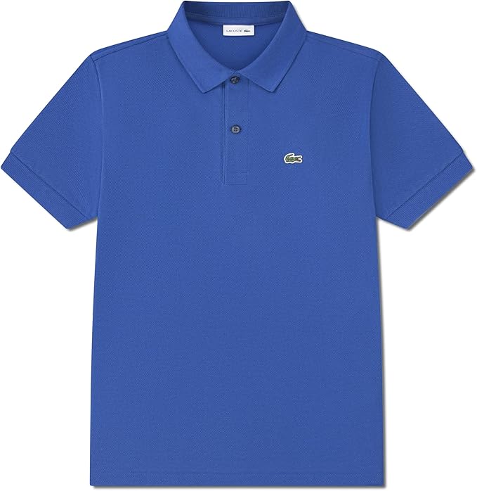 Lacoste Boys Short Sleeve Polo Shirts Bleu France 947354 UFT