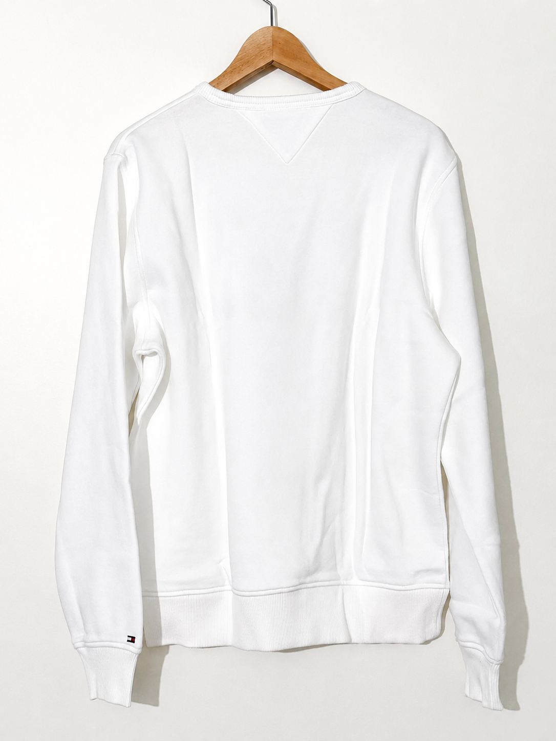 Tommy Hilfiger Stacked EMB Crewneck Optic White 78J9708 100