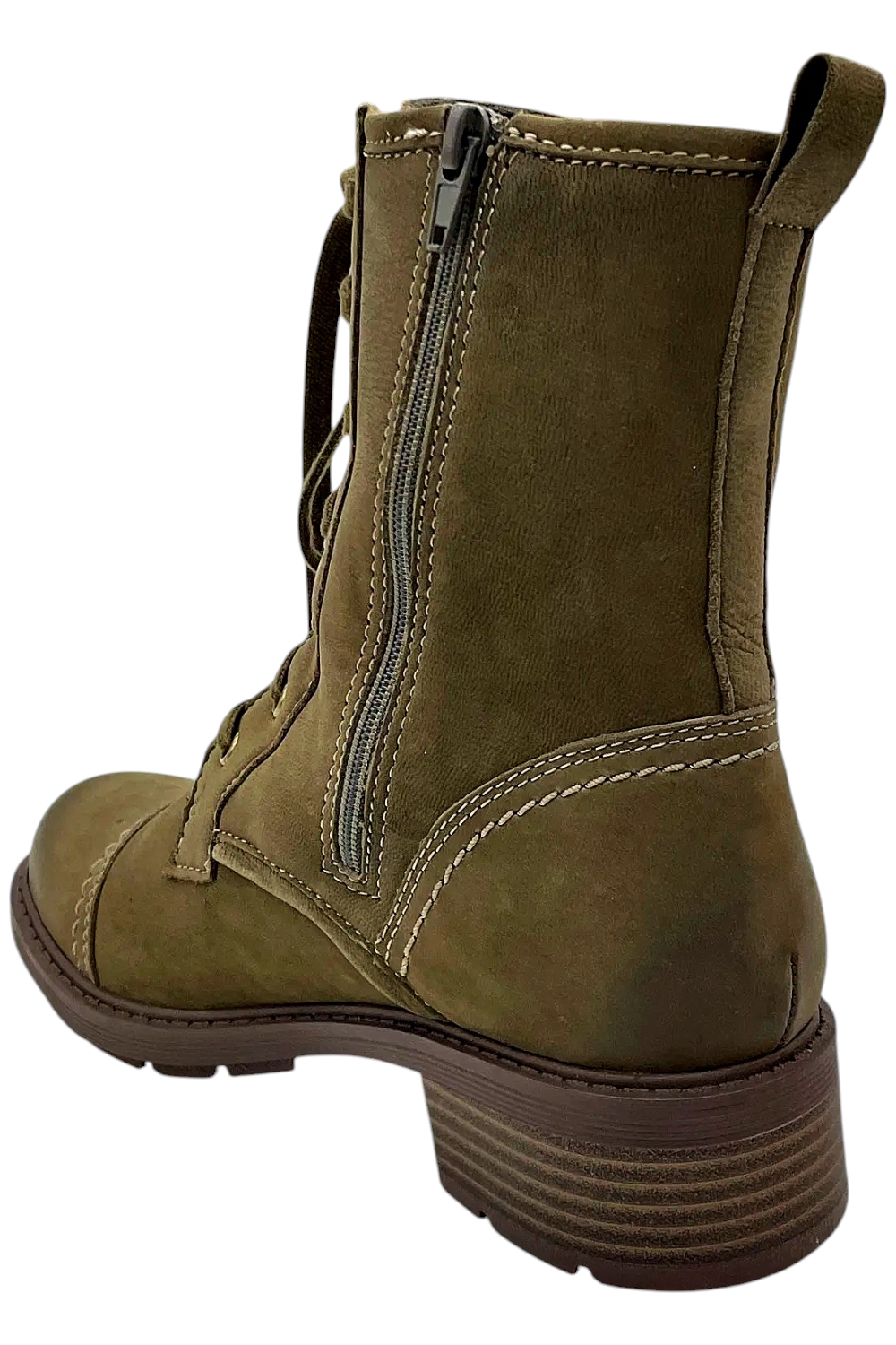 Clarks Women’s Hearth Maye Lace Up Ankle Boot Slate Nubuck 26179619