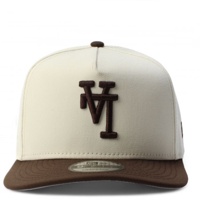 New Era Los Angeles Dodgers 9FIFTY Snapback Chrome/Walnut 70855893