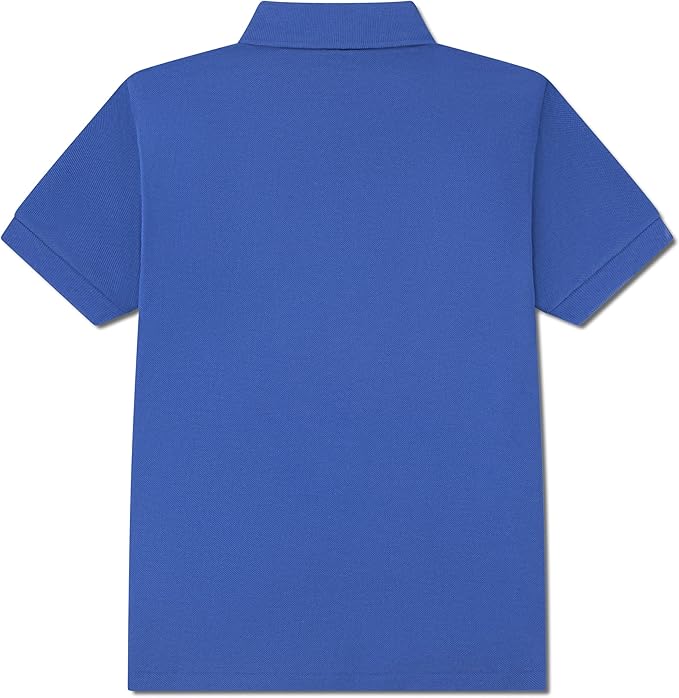 Lacoste Boys Short Sleeve Polo Shirts Bleu France 947354 UFT