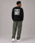 OBEY Men's Eyes Icon Crew Sweatshirt Black 112863126