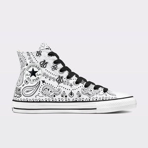 Converse Sammy Baca x Chuck Taylor All Star Pro Bandana Print White/Black/White A02085C - APLAZE