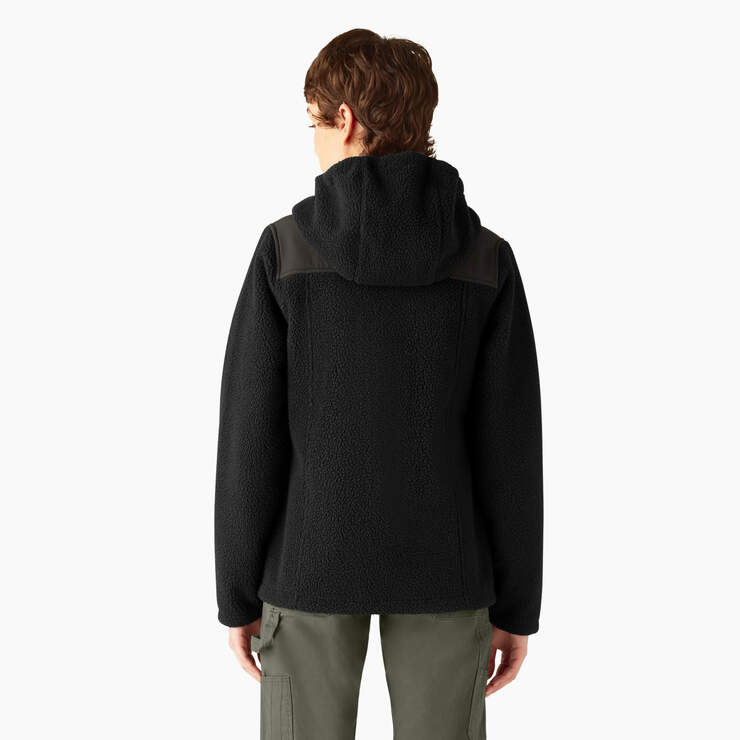 Dickies Women’s High Pile Fleece Jacket Black A85WJBLK