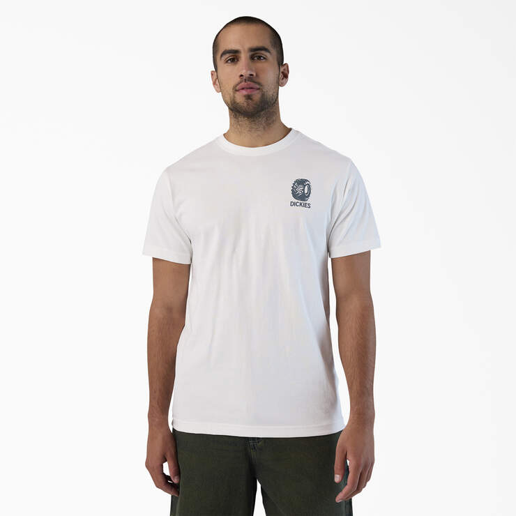 Dickies Mens Off-Road T-Shirt Snow White A86240S2