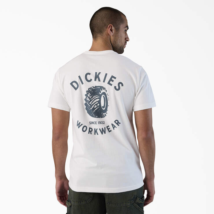 Dickies Mens Off-Road T-Shirt Snow White A86240S2