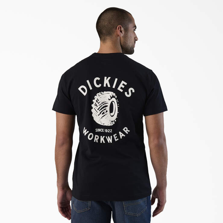 Dickies Mens Off-Road T-Shirt Black A8624BLK
