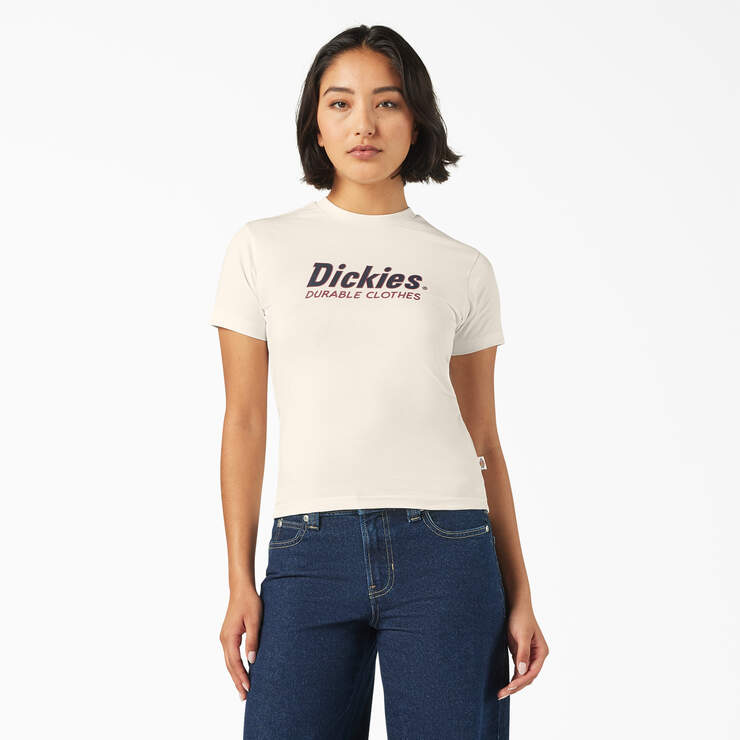 Dickies Women’s Williston T-Shirt Egret A87Q5C48
