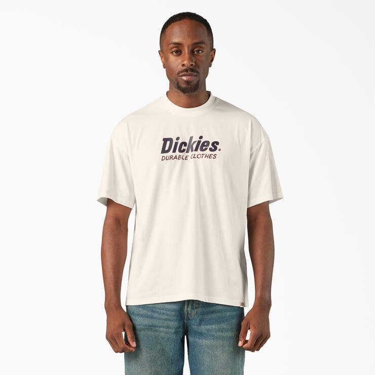 Dickies Mens Williston T-Shirt Egret A87YLC48