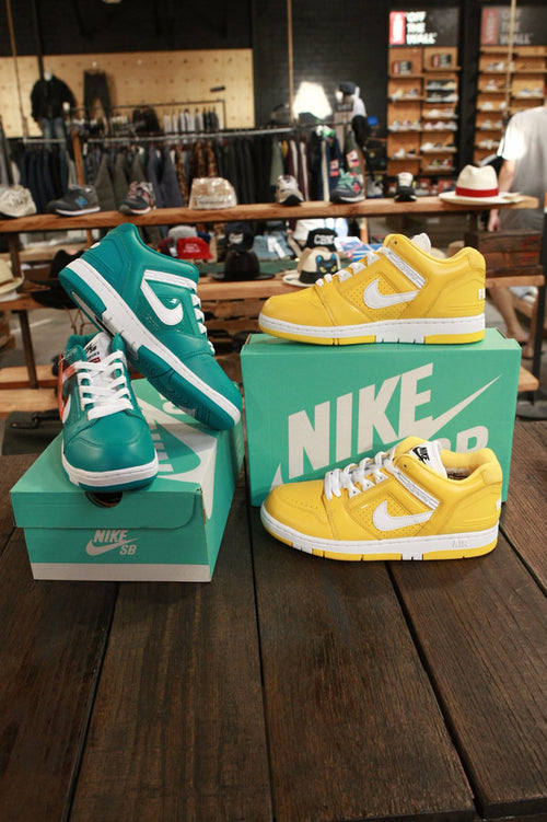 Nike SB Air Force 2 Low Supreme Yellow AA0871 717