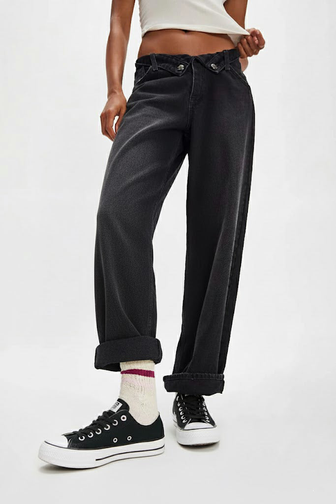 Converse Women's Chuck Taylor All Star Platform Low Top Black/White/White 560250C