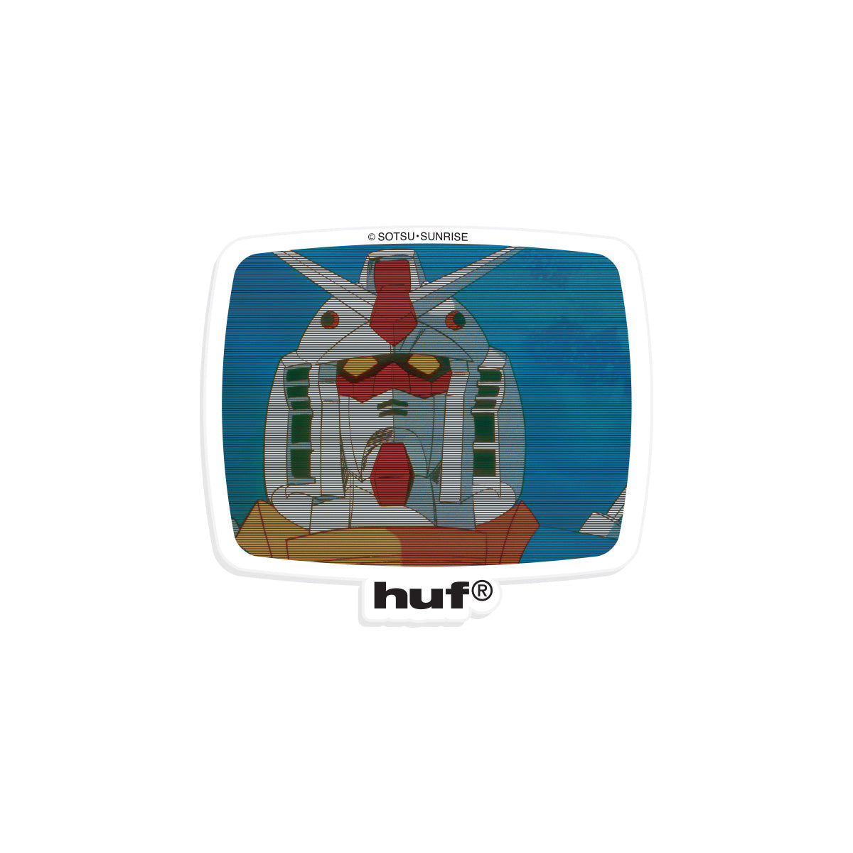 Huf Scanline Sticker Multi AC01001 MUL