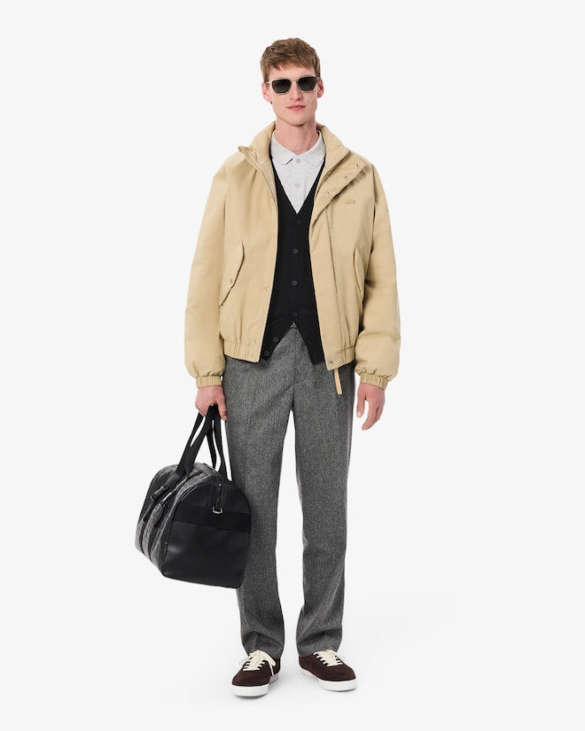 Lacoste Men’s Merino Wool Cardigan Black AH5665 031