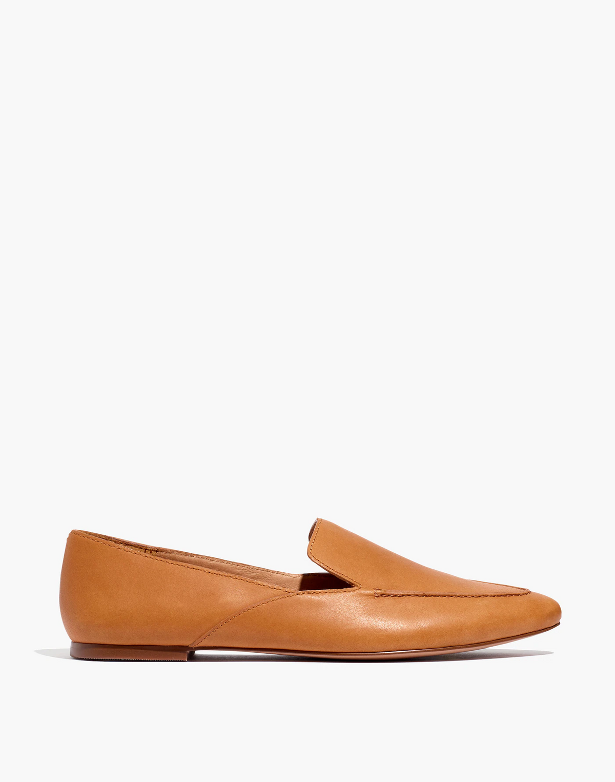 Madewell Women's The Francis Skimmer Leather Loafers English Saddle AH770