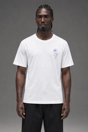 AI model photo - Nike Men's Sportswear Footwear T-Shirts White CT6868 100 N11