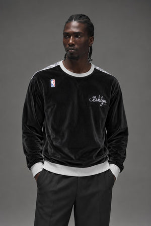 AI model photo - Post Game Brooklyn Full Sub Crew Tee PG2006 Black