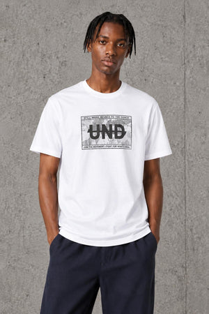AI model photo - Undefeated Territories Tee White 5900844
