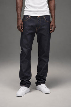 AI model photo - WESC Eddy 5-Pocket Jean Raw Clean 0005127