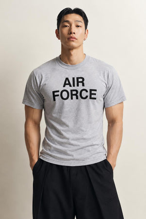 AI model photo - Rothco Grey Physical Training Air Force T-Shirt Grey 61020 61021