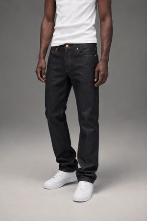 AI model photo - The Unbranded Brand UB122 Skinny Fit 11oz Stretch Selvedge UB122