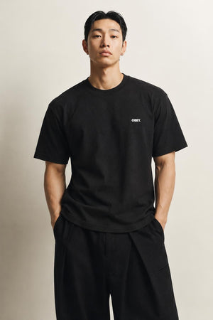 AI model photo - OBEY Protect The Planet Organic T-Shirt Black 163002537