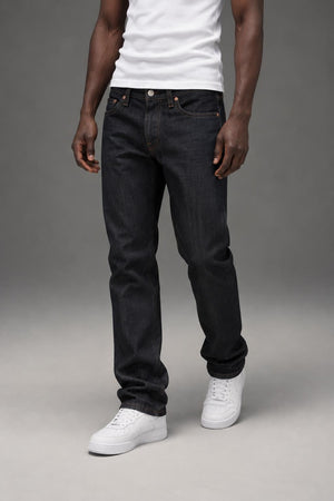AI model photo - The Unbranded Brand UB122 Skinny Fit 11oz Stretch Selvedge UB122