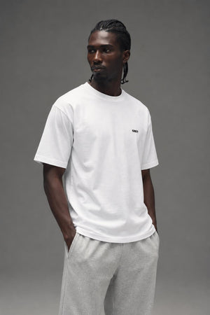AI model photo - OBEY Target Icon T-Shirt White 165264065 WHT